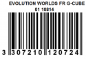 Evolution worldscodebarre
