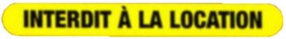 Interdit a la location 1
